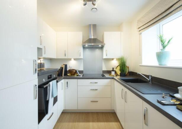 Show home kitchen